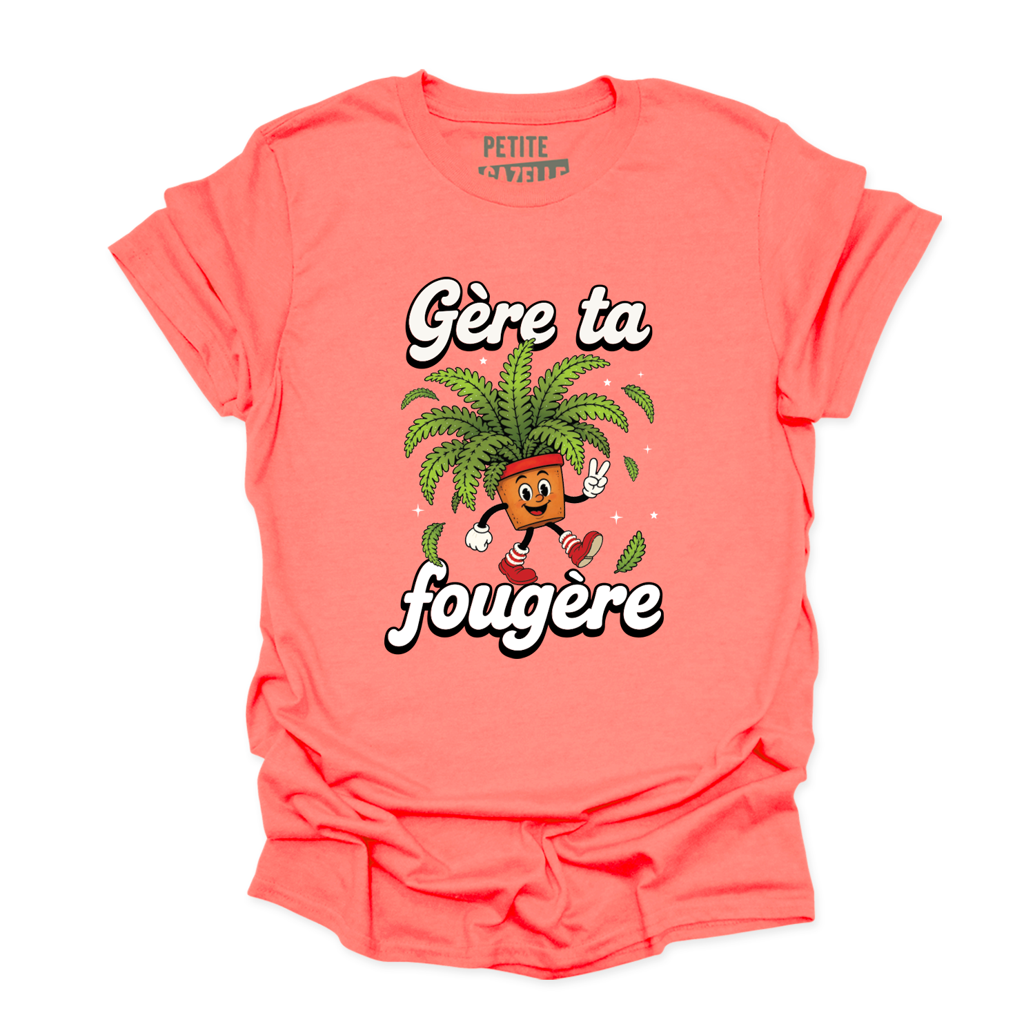 T-SHIRT COL ROND | Gère ta fougère