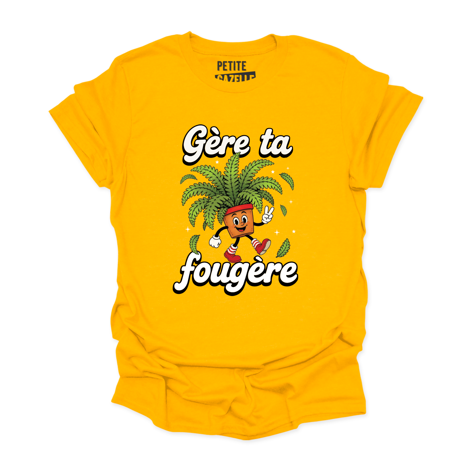 T-SHIRT COL ROND | Gère ta fougère