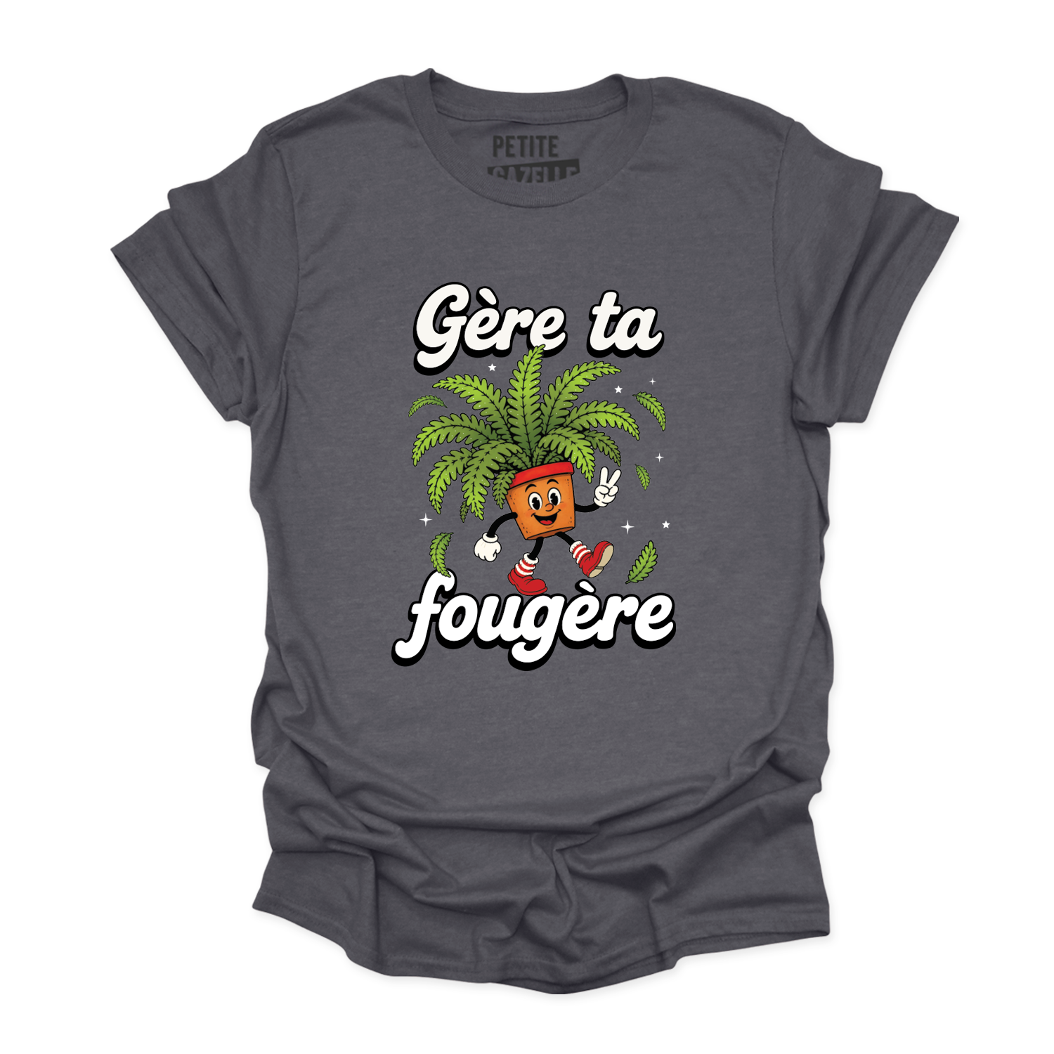 T-SHIRT COL ROND | Gère ta fougère