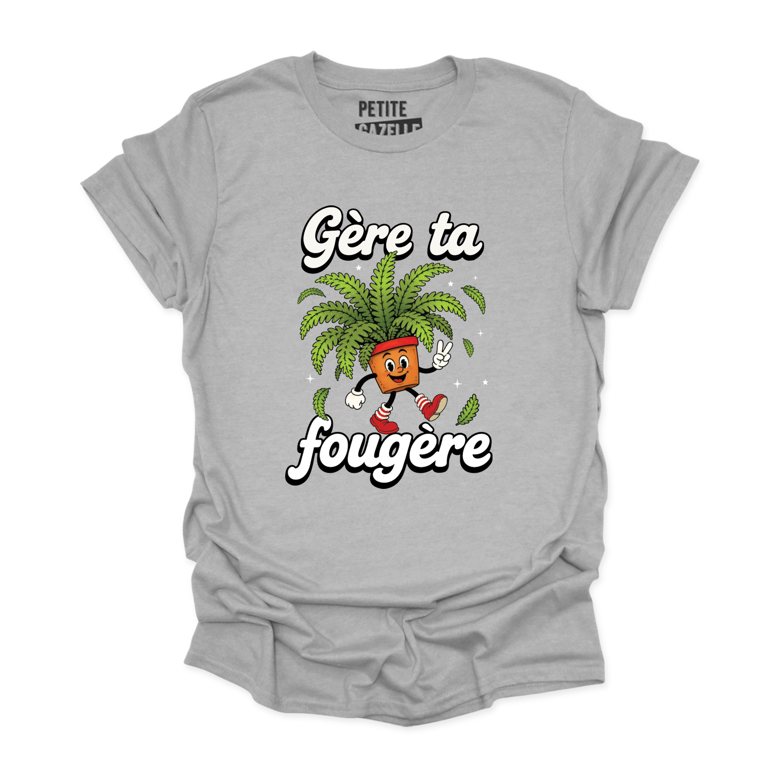 T-SHIRT COL ROND | Gère ta fougère