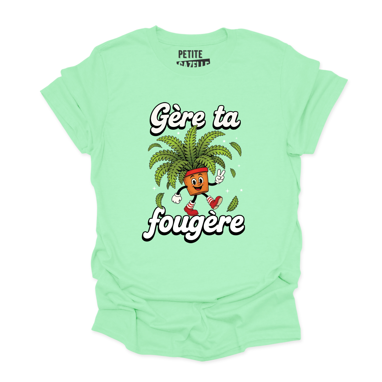 T-SHIRT COL ROND | Gère ta fougère