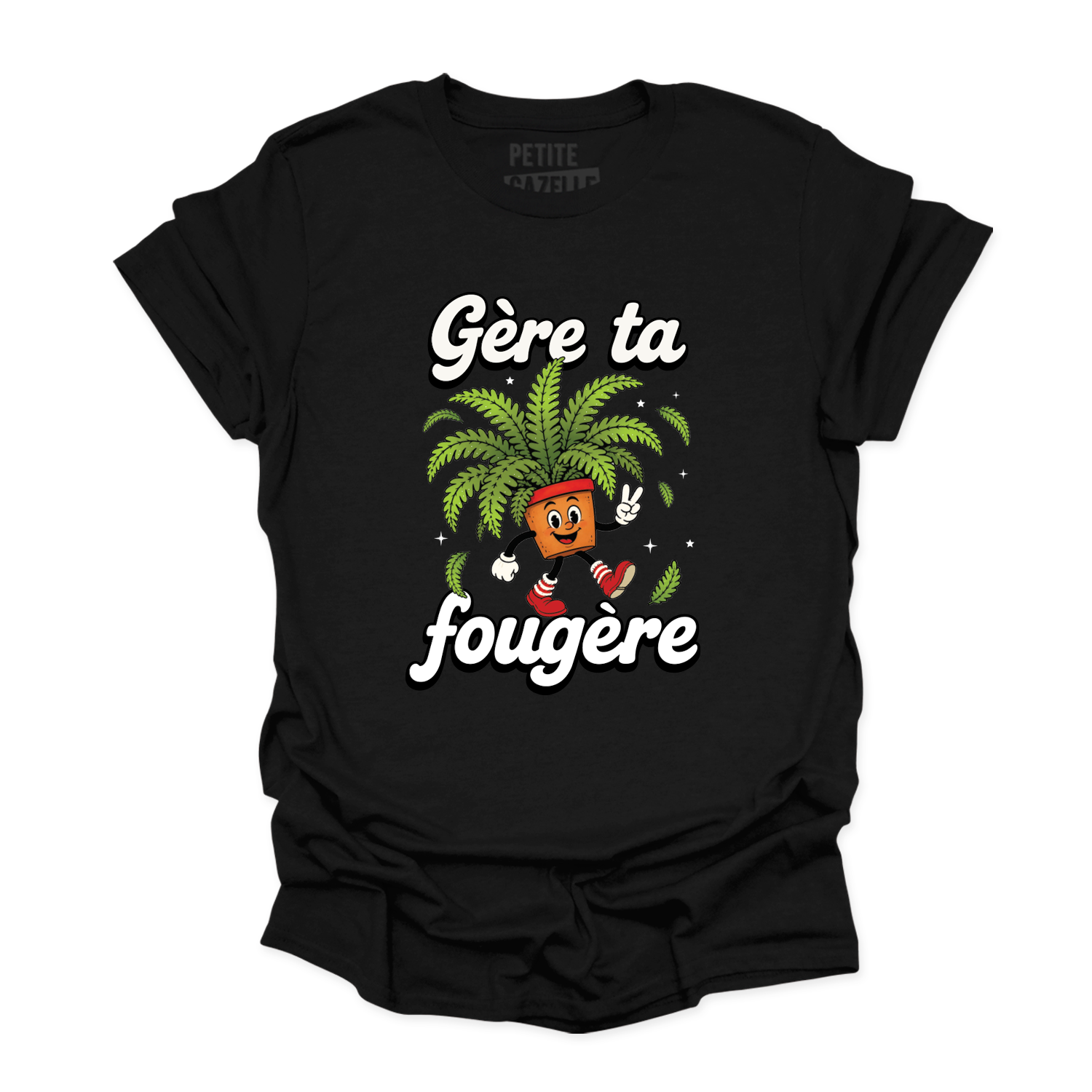 T-SHIRT COL ROND | Gère ta fougère