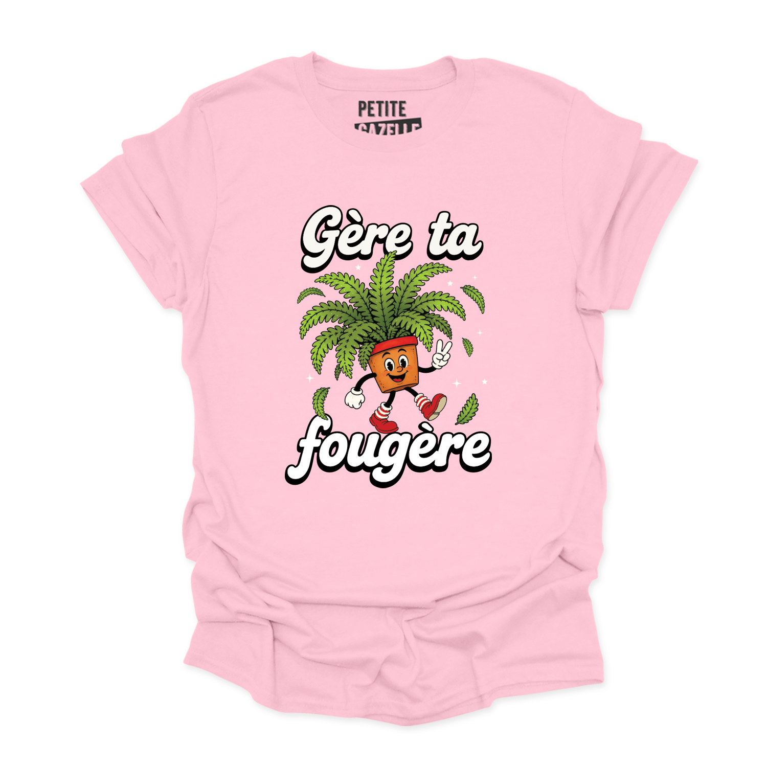 T-SHIRT COL ROND | Gère ta fougère