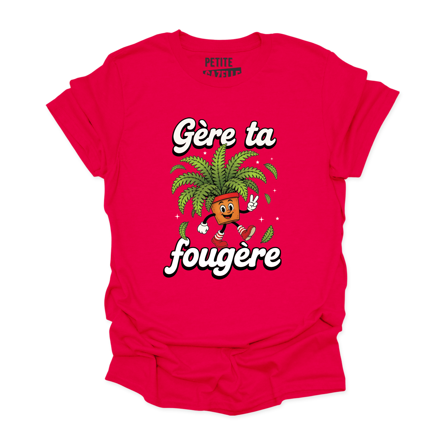 T-SHIRT COL ROND | Gère ta fougère