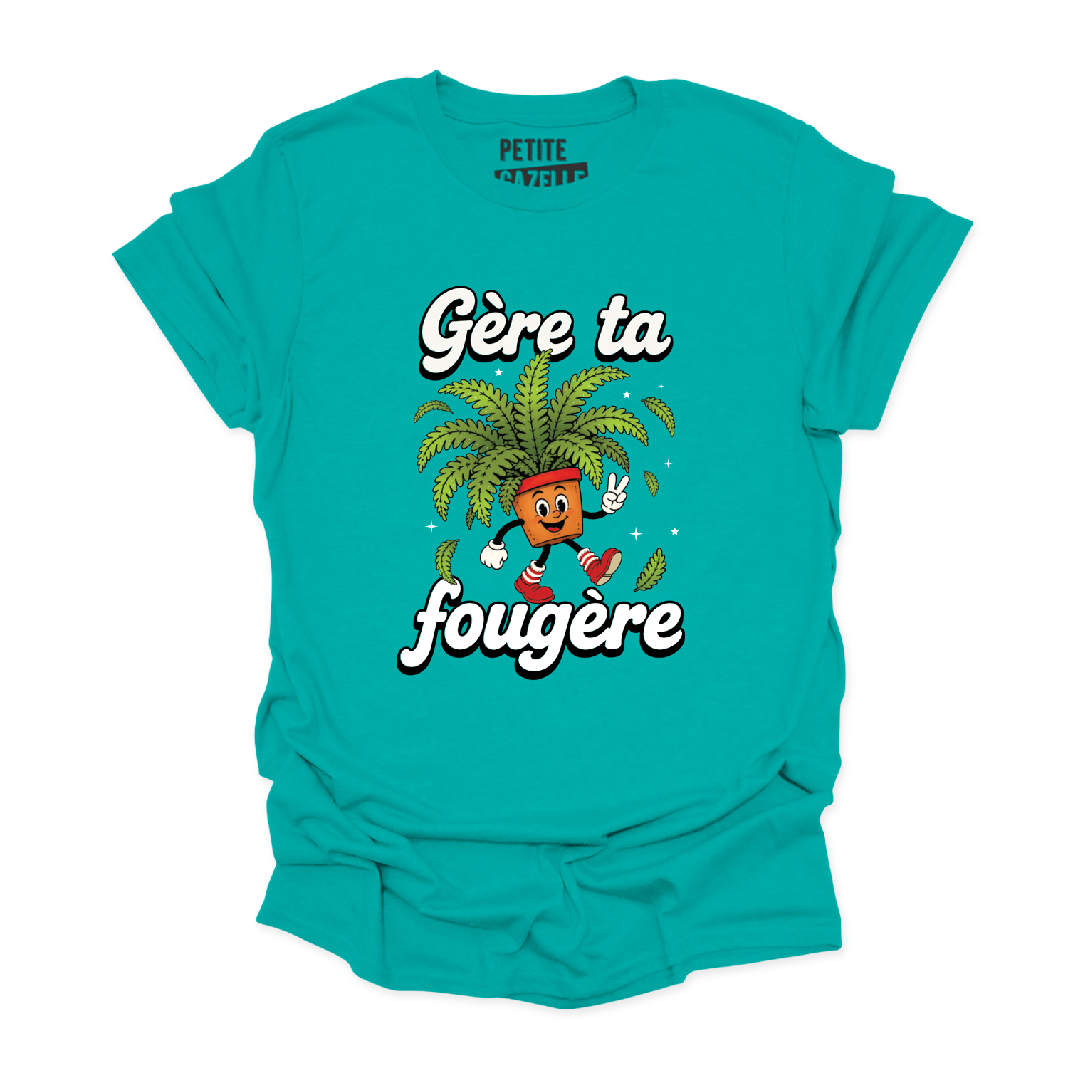 T-SHIRT COL ROND | Gère ta fougère