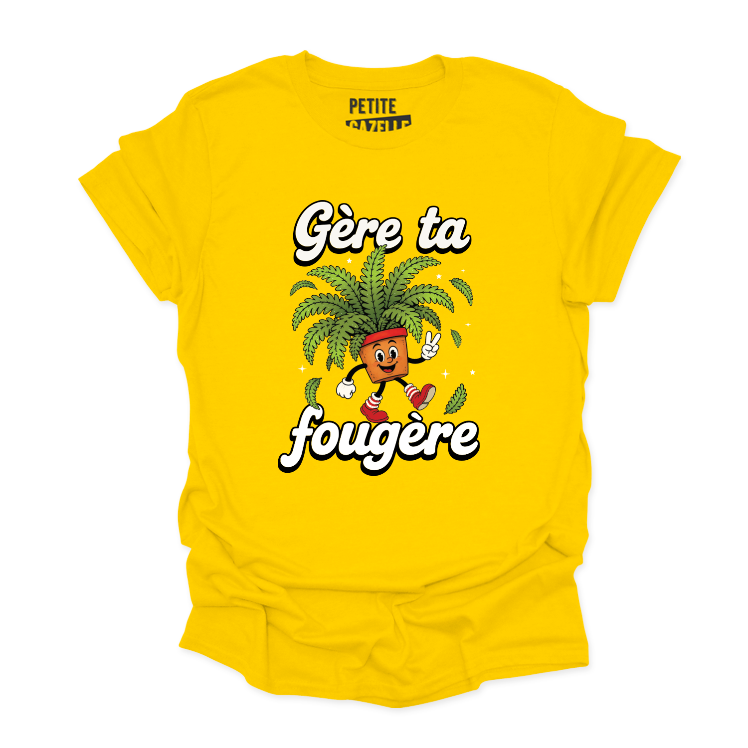 T-SHIRT COL ROND | Gère ta fougère