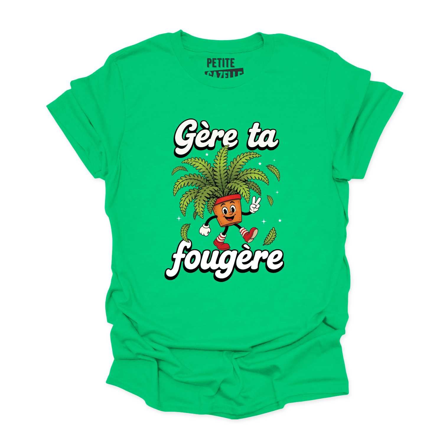 T-SHIRT COL ROND | Gère ta fougère