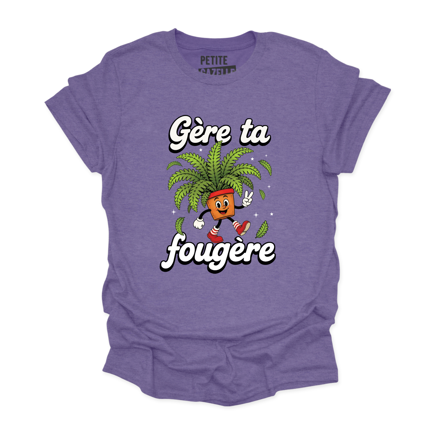T-SHIRT COL ROND | Gère ta fougère