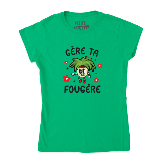 TSHIRT AJUSTÉ | Gère ta fougère