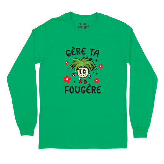 T-SHIRT À MANCHES LONGUES | Gère ta fougère