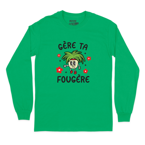 T-SHIRT À MANCHES LONGUES | Gère ta fougère