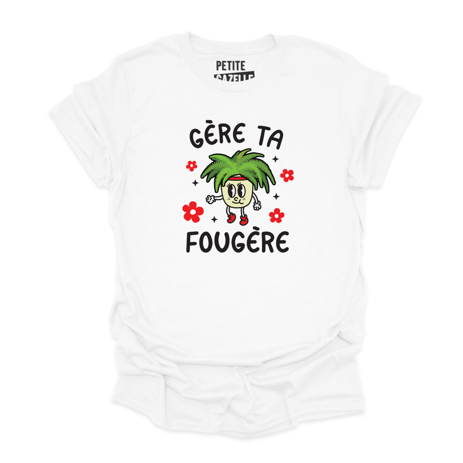 T-SHIRT COL ROND | Gère ta fougère