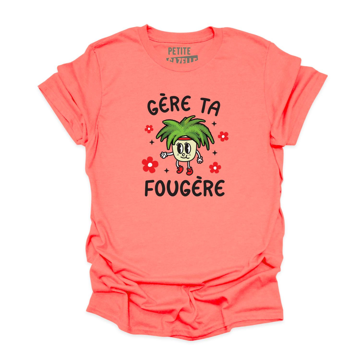 T-SHIRT COL ROND | Gère ta fougère