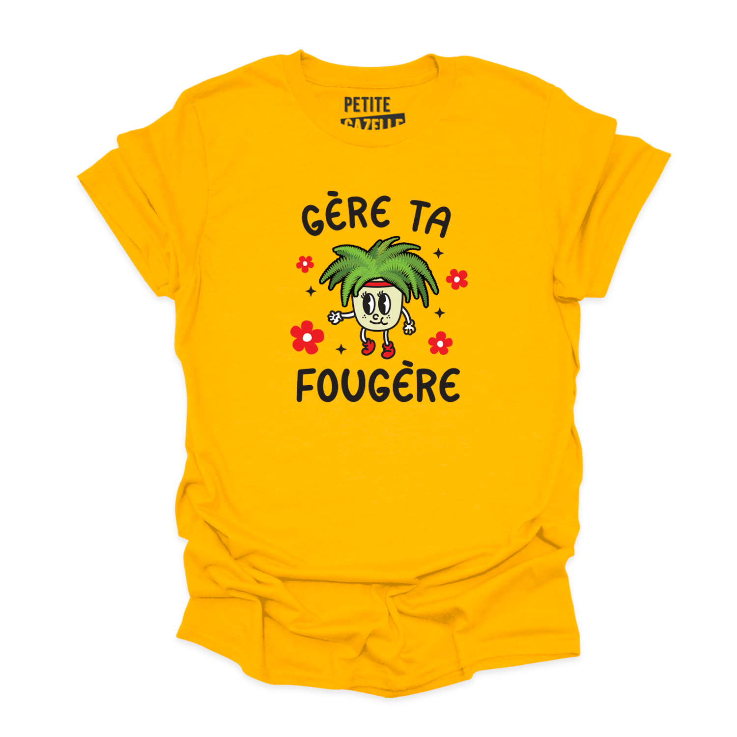 T-SHIRT COL ROND | Gère ta fougère
