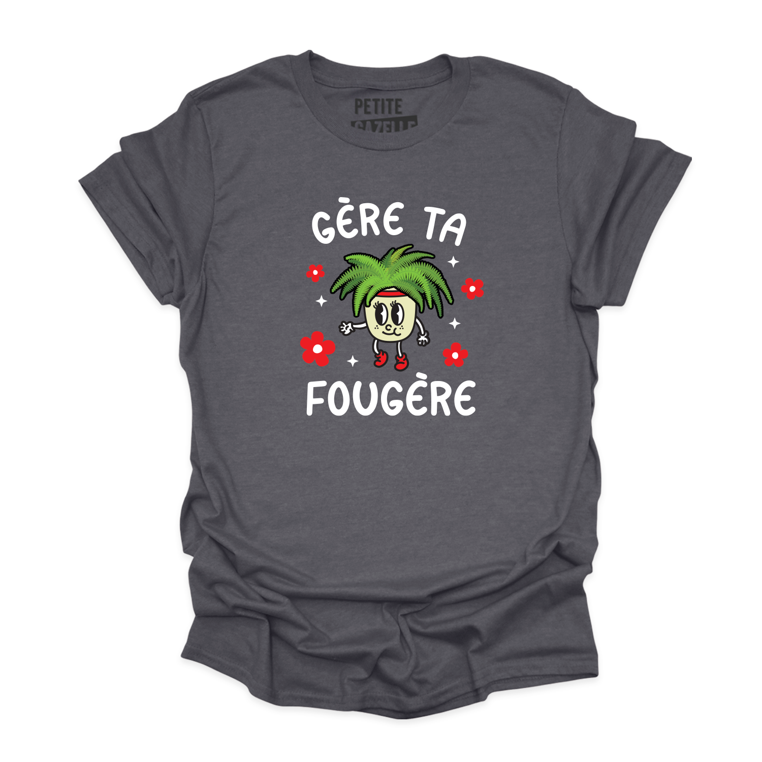 T-SHIRT COL ROND | Gère ta fougère