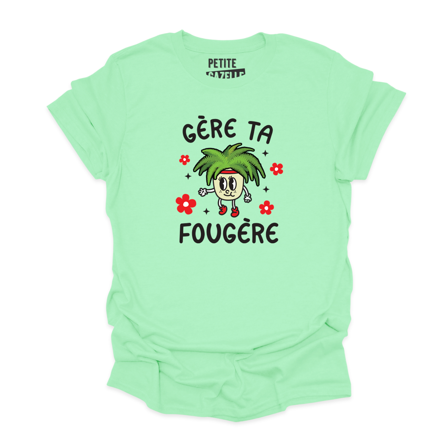 T-SHIRT COL ROND | Gère ta fougère