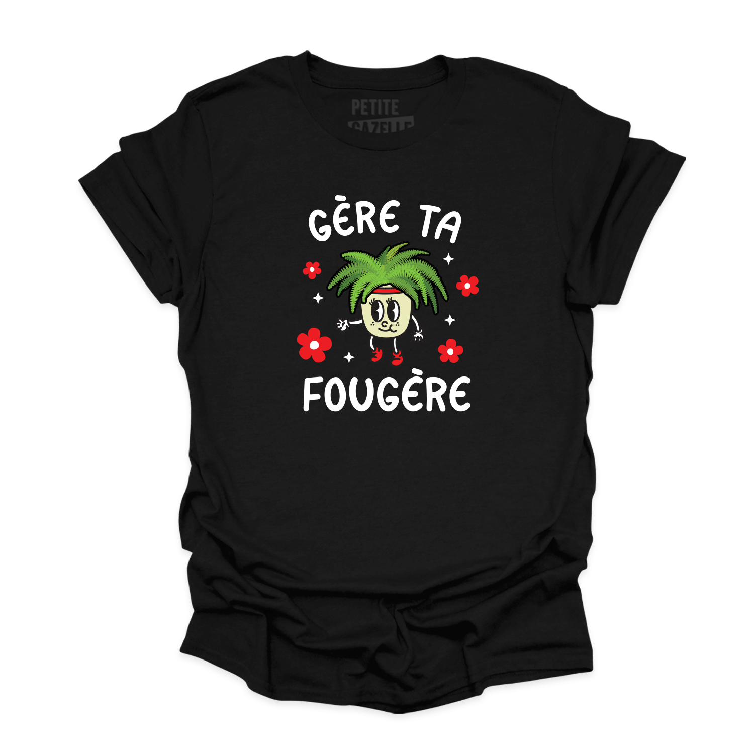 T-SHIRT COL ROND | Gère ta fougère