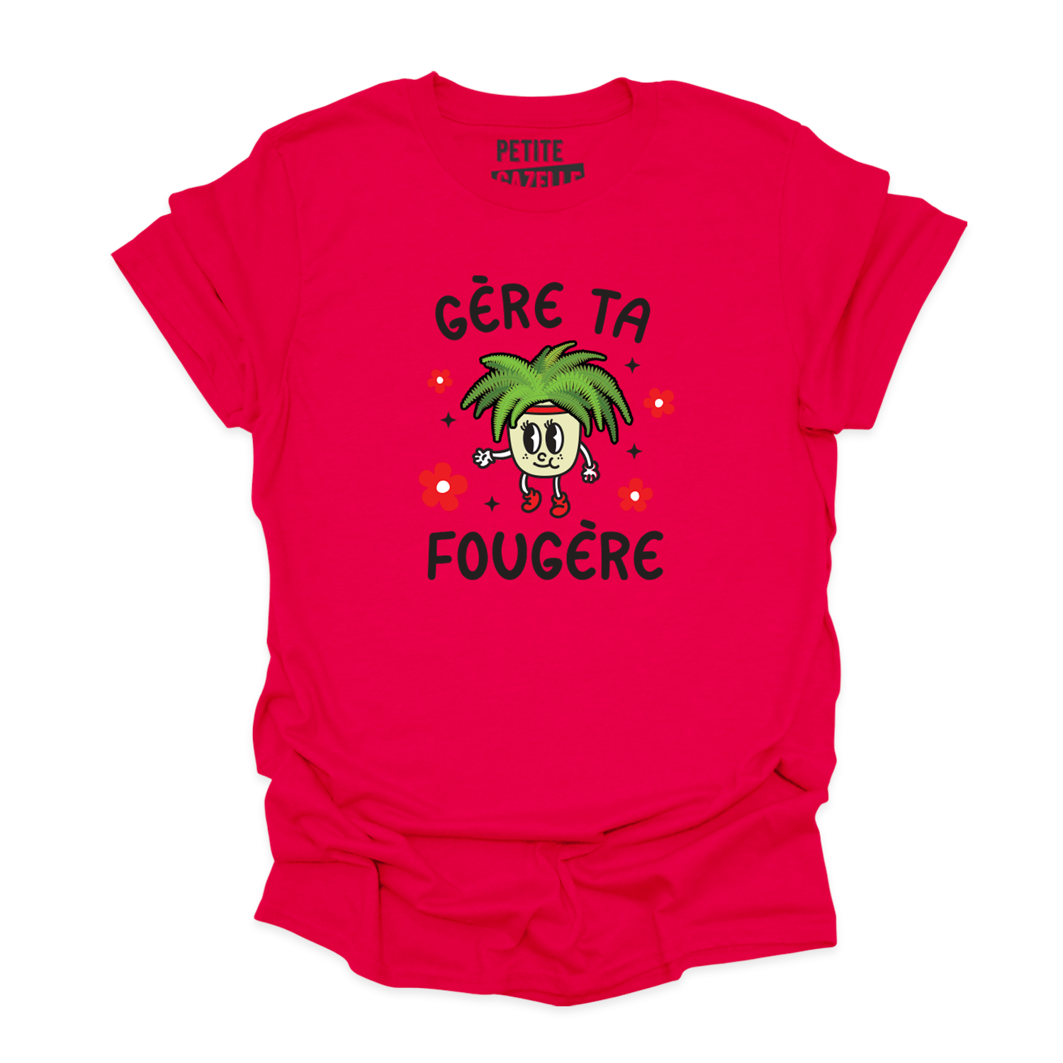 T-SHIRT COL ROND | Gère ta fougère