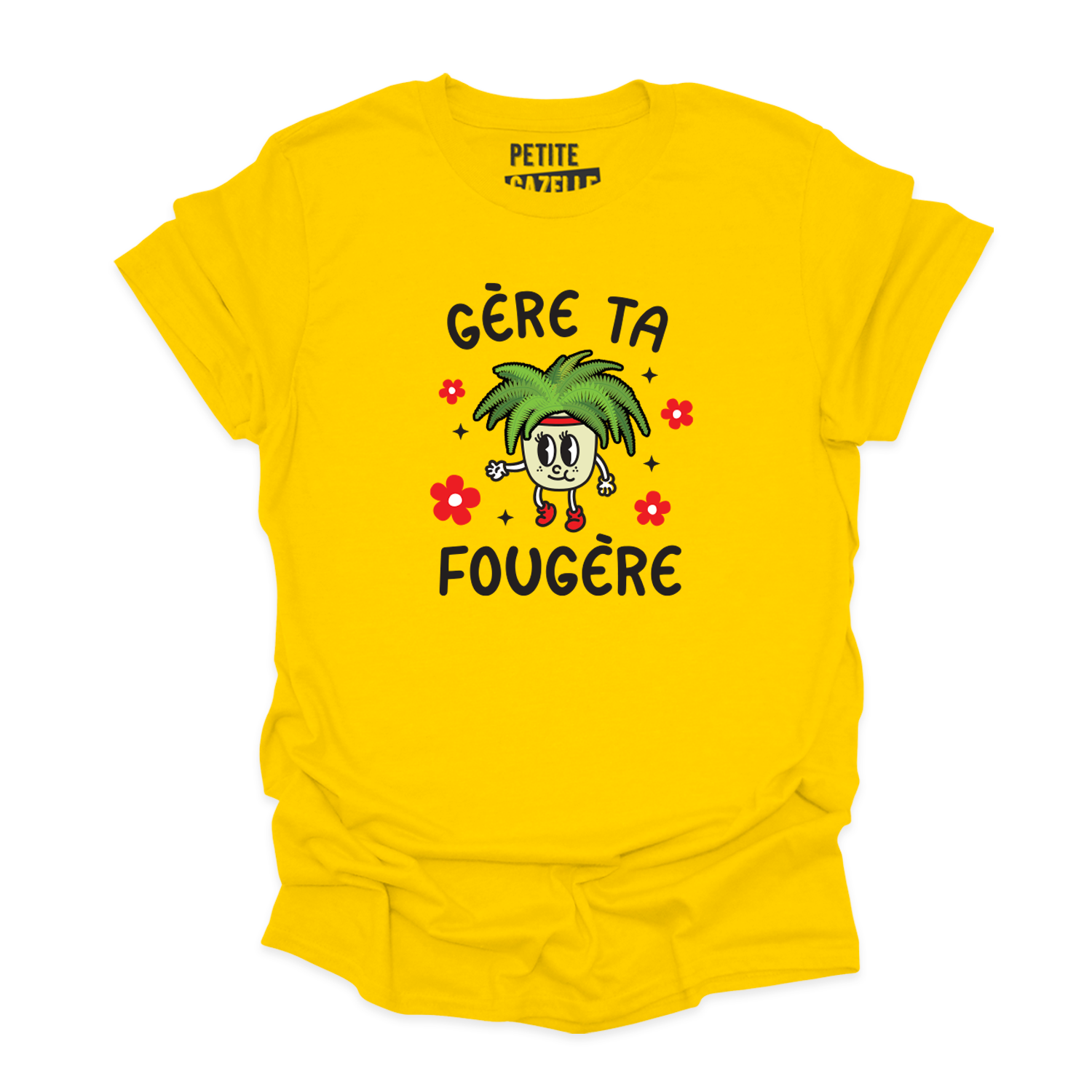 T-SHIRT COL ROND | Gère ta fougère