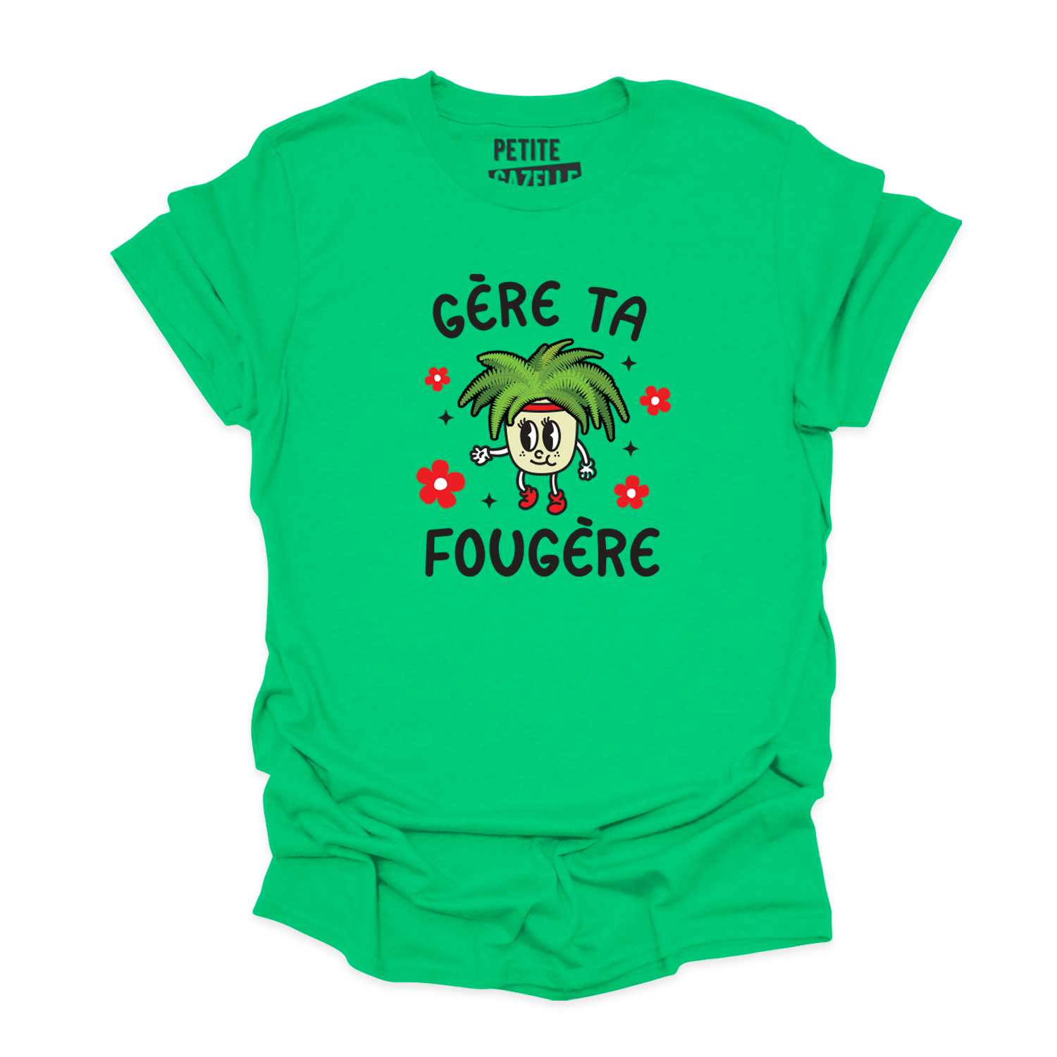 T-SHIRT COL ROND | Gère ta fougère