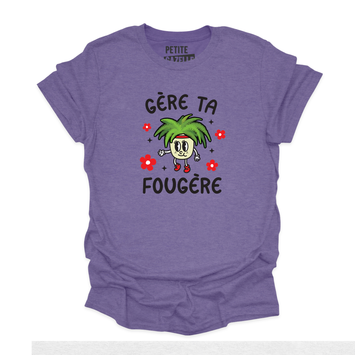 T-SHIRT COL ROND | Gère ta fougère