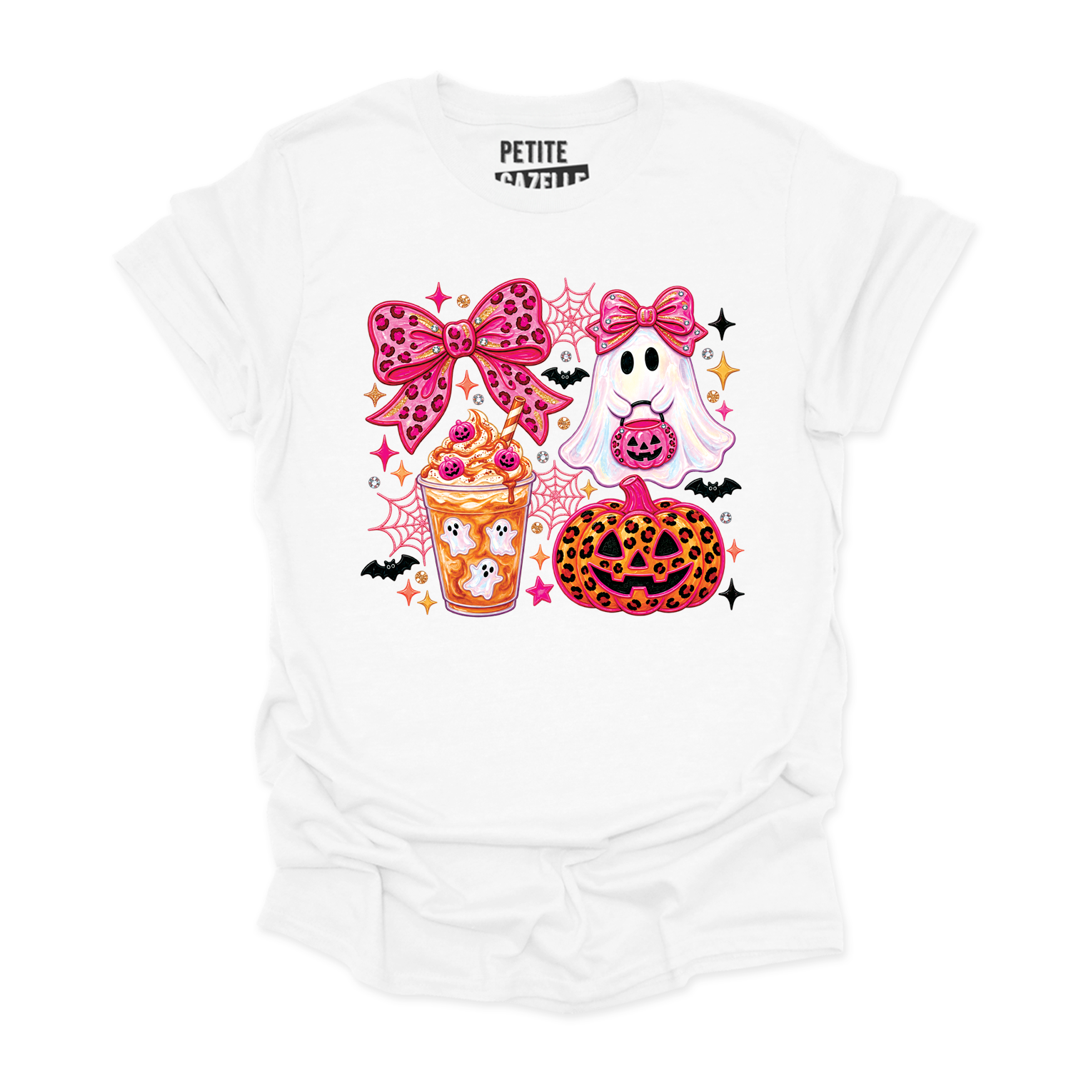 T-SHIRT COL ROND | Girly Halloween