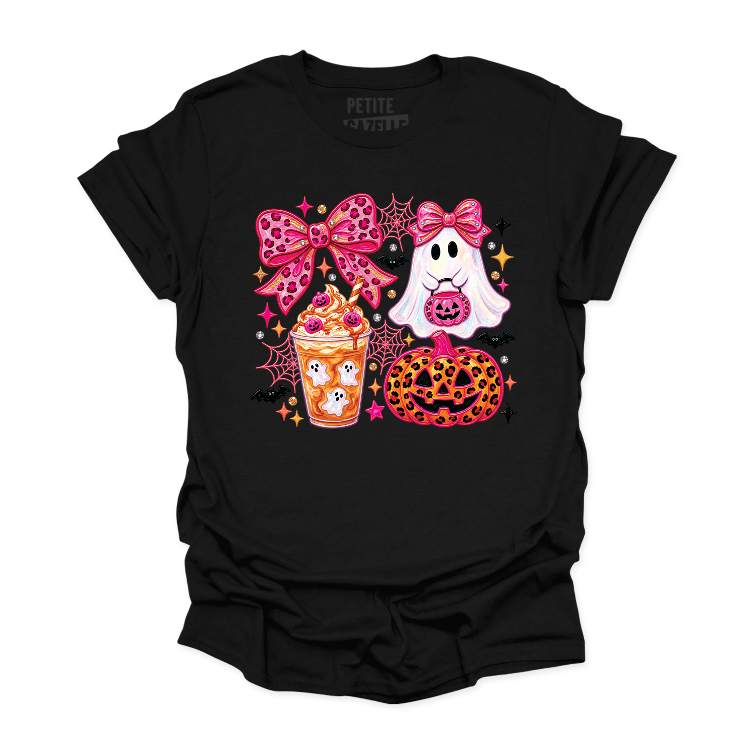 T-SHIRT COL ROND | Girly Halloween