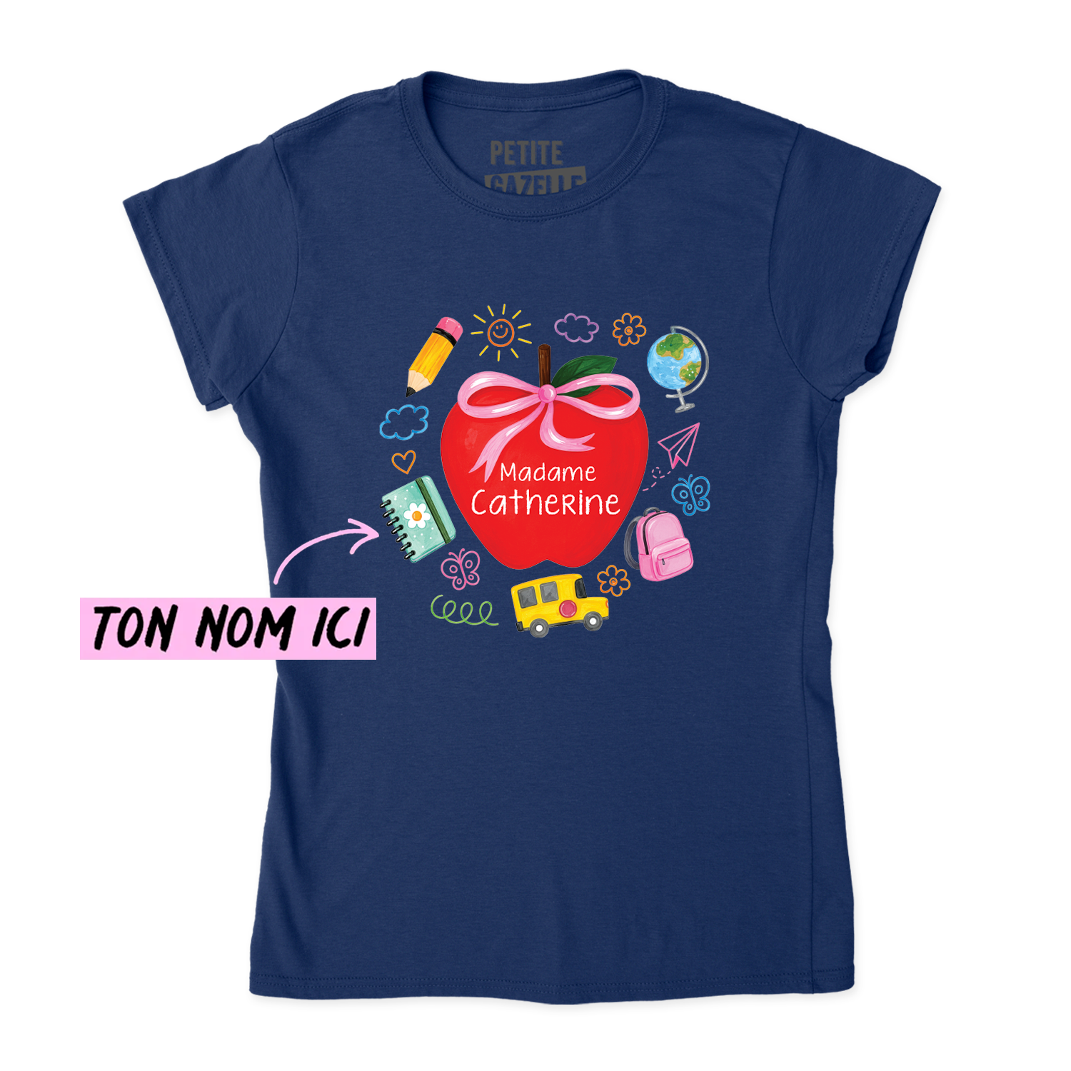 TSHIRT AJUSTÉ | Madame Grosse Pomme