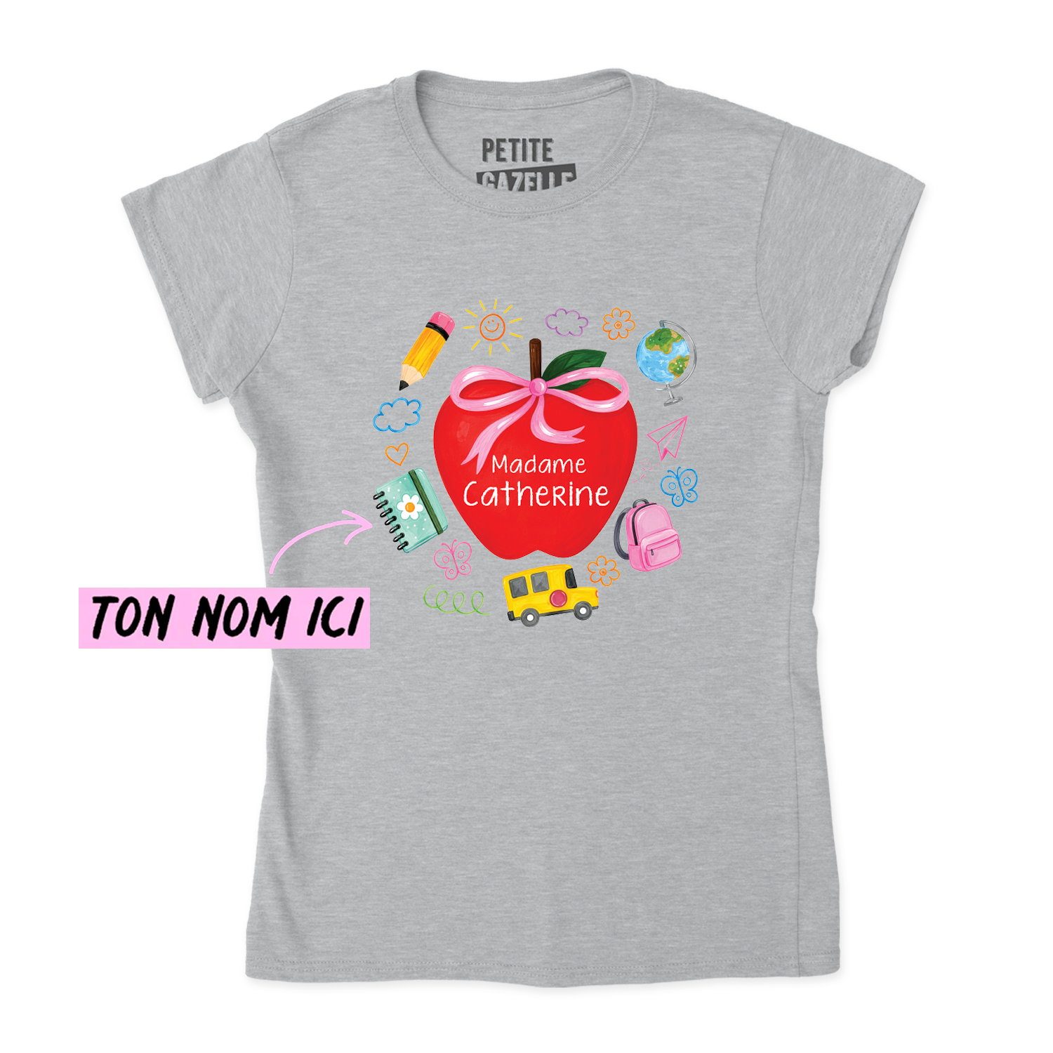 TSHIRT AJUSTÉ | Madame Grosse Pomme