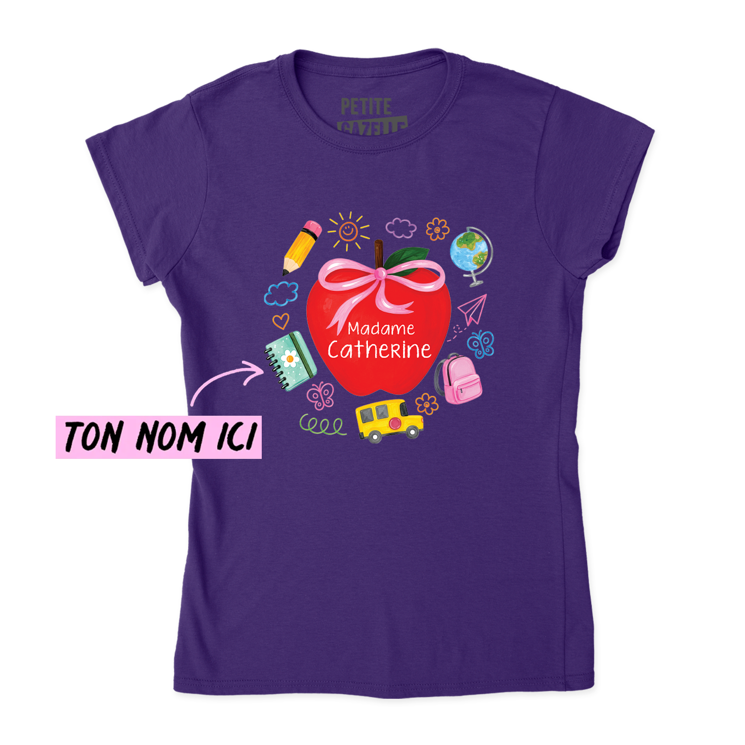 TSHIRT AJUSTÉ | Madame Grosse Pomme