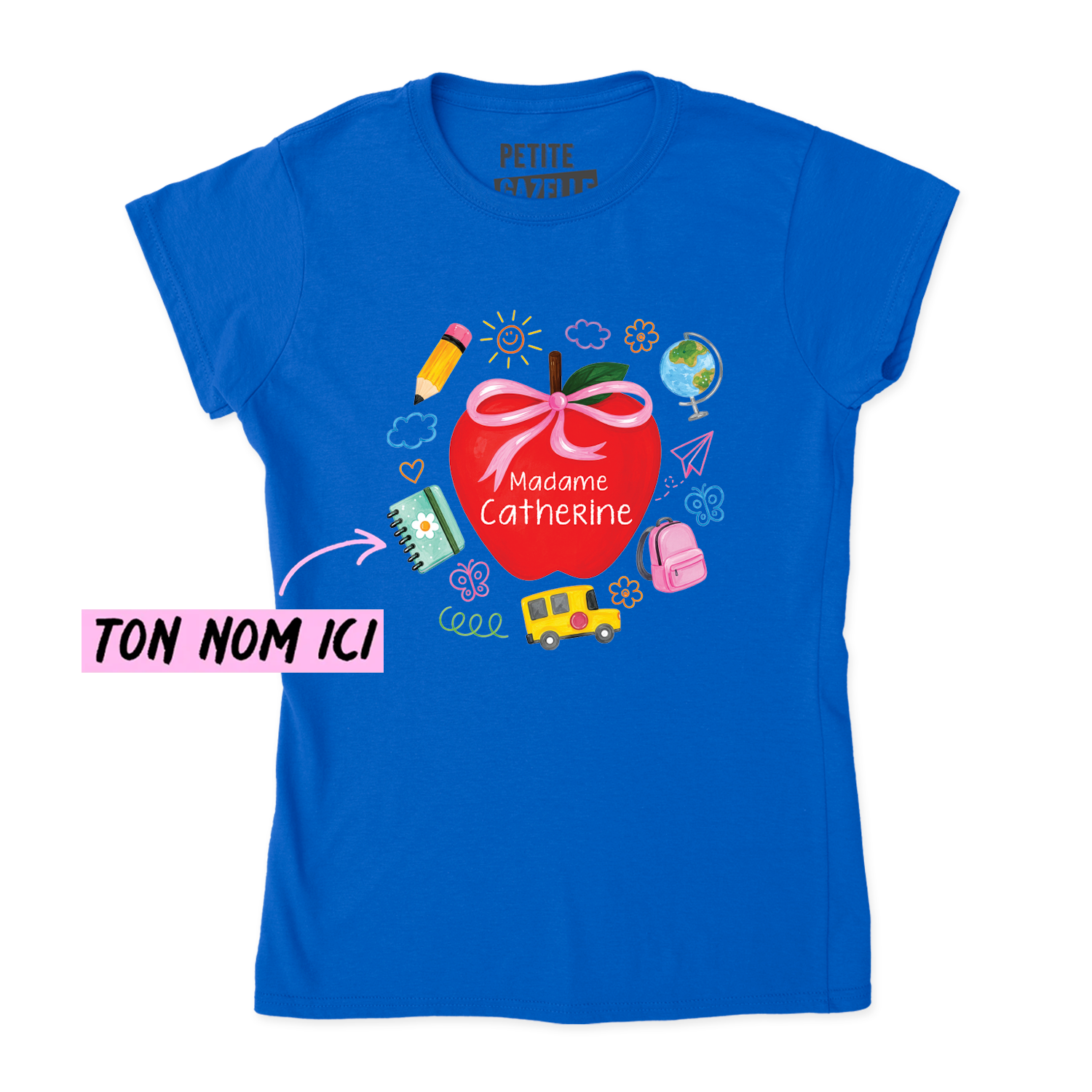 TSHIRT AJUSTÉ | Madame Grosse Pomme