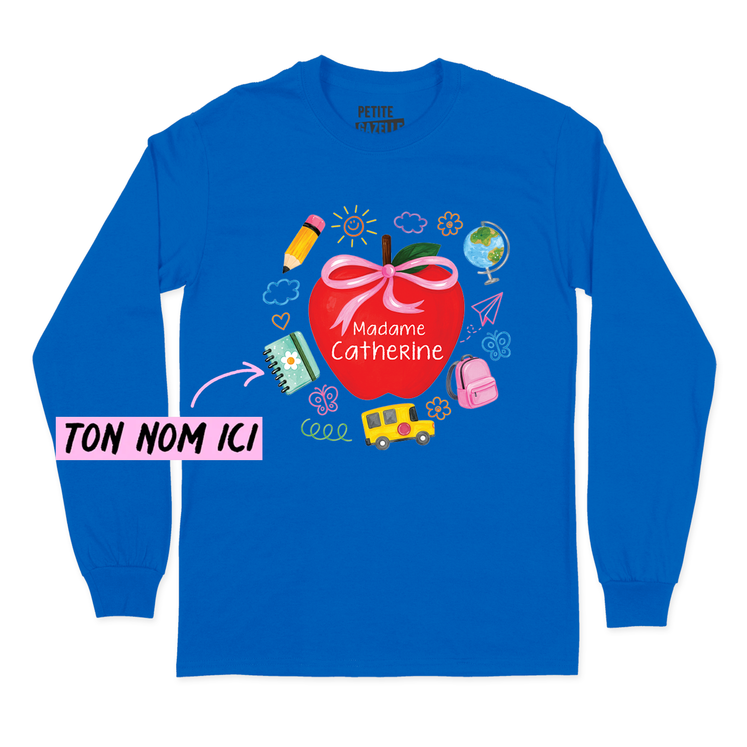 T-SHIRT À MANCHES LONGUES | Madame Grosse Pomme