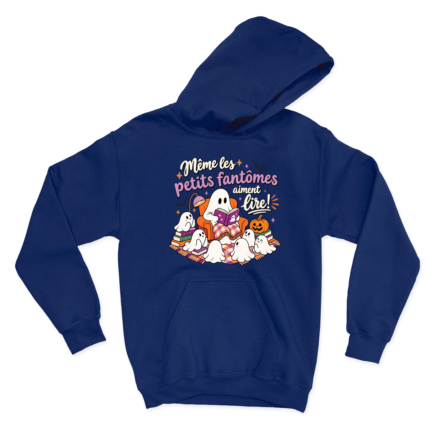 HOODIE | Même les petits fantômes aiment lire !