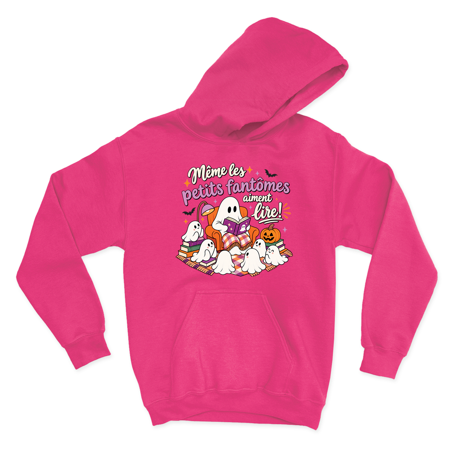 HOODIE | Même les petits fantômes aiment lire !