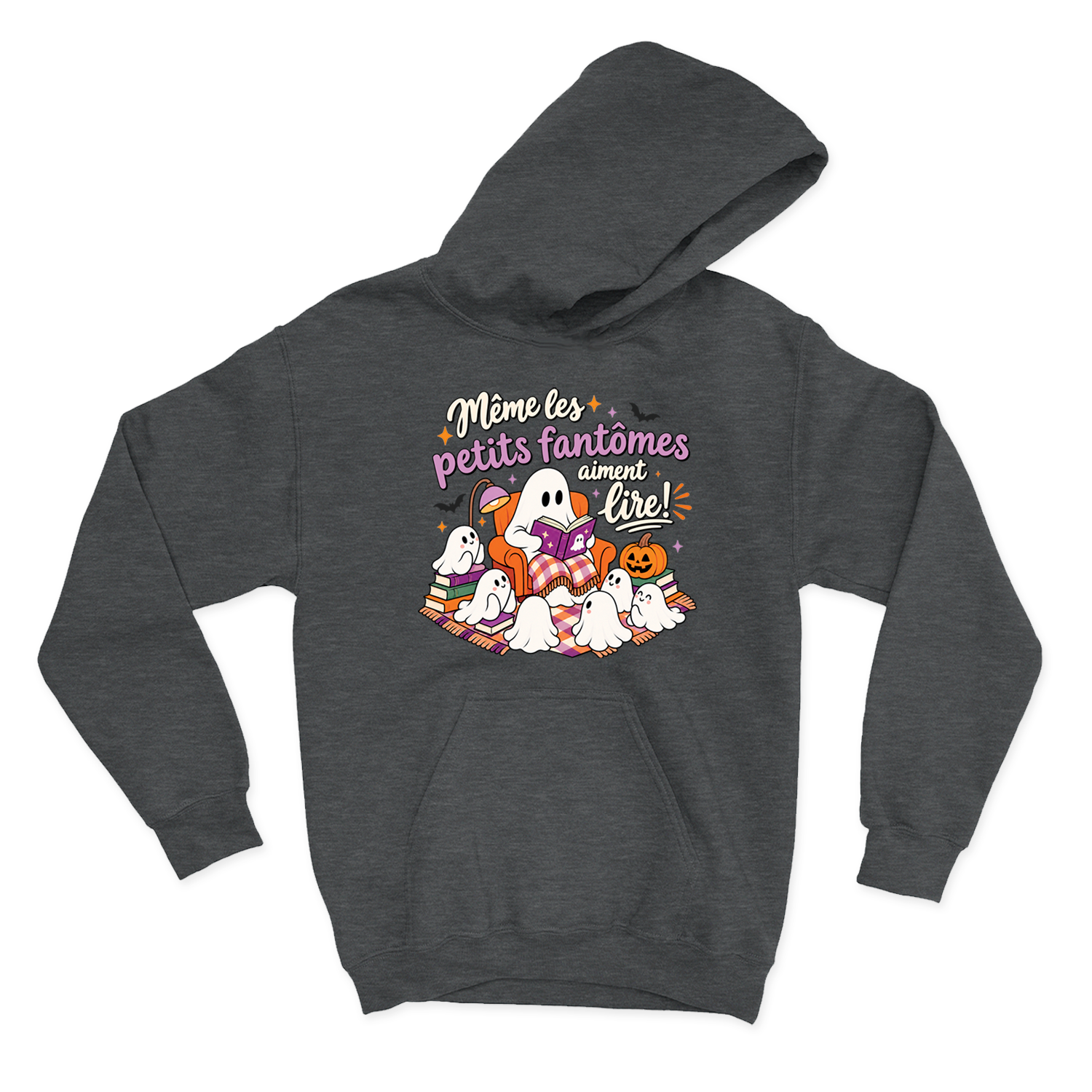 HOODIE | Même les petits fantômes aiment lire !