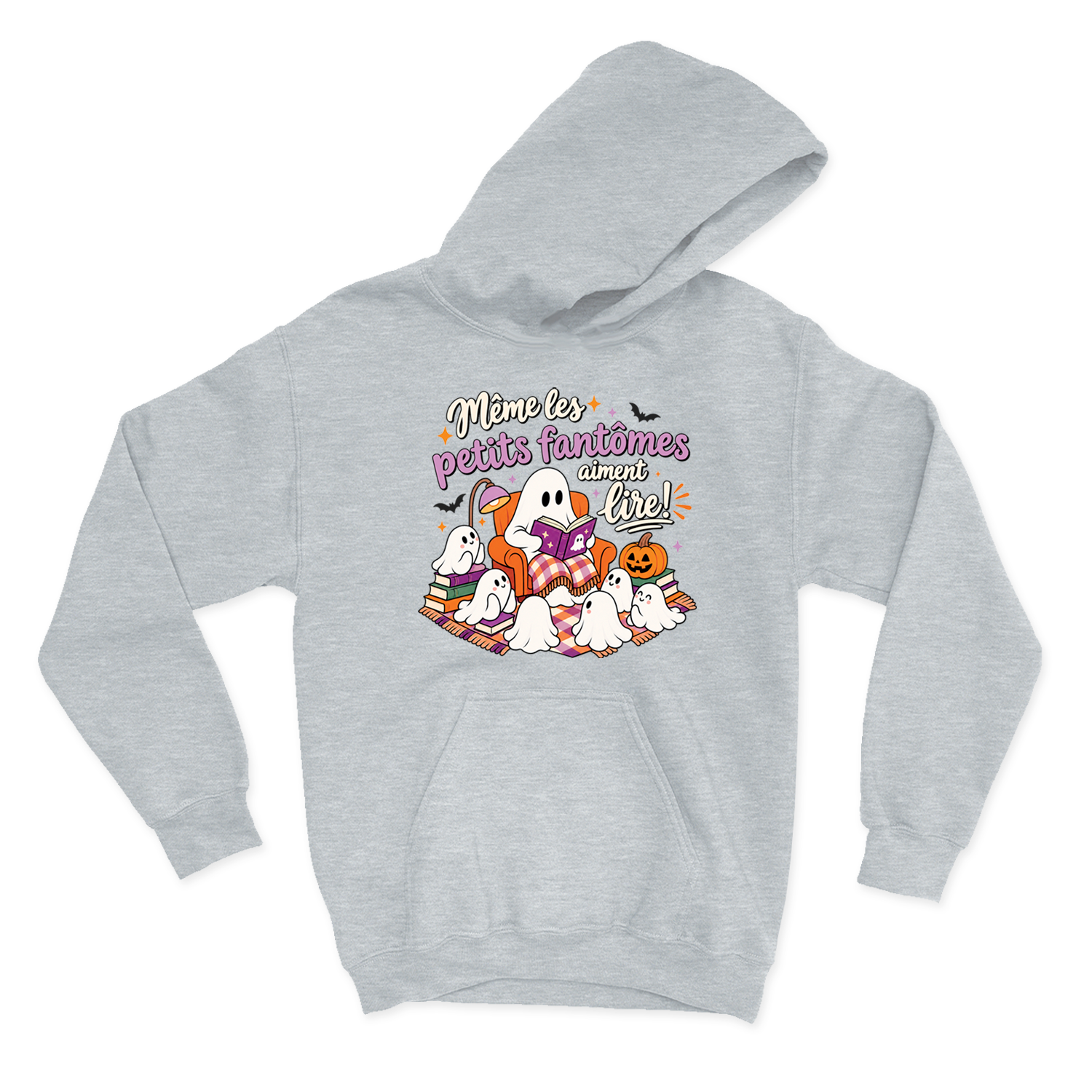 HOODIE | Même les petits fantômes aiment lire !