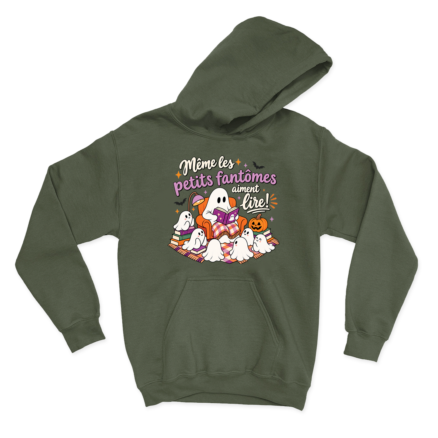 HOODIE | Même les petits fantômes aiment lire !