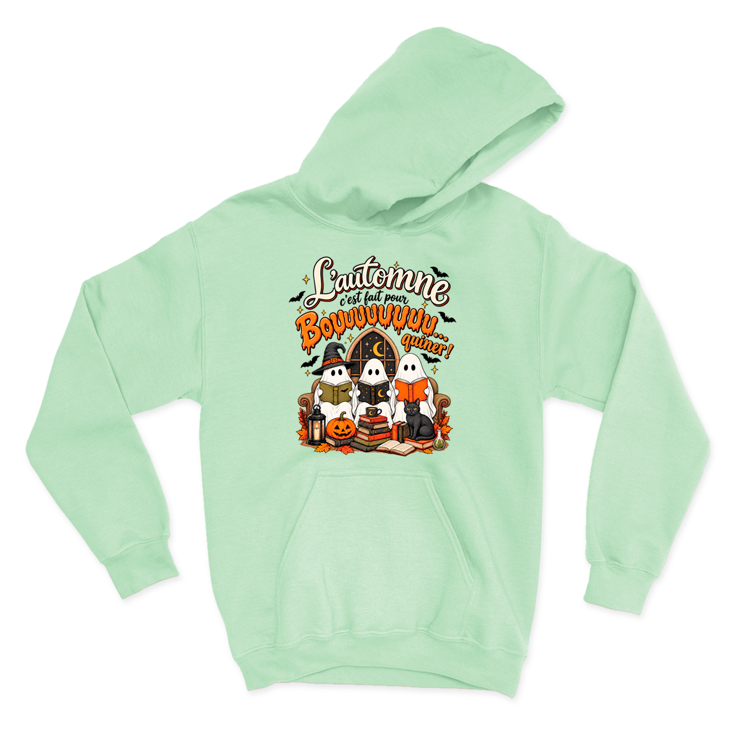 HOODIE | L'automne c'est fait pour bouquiner !