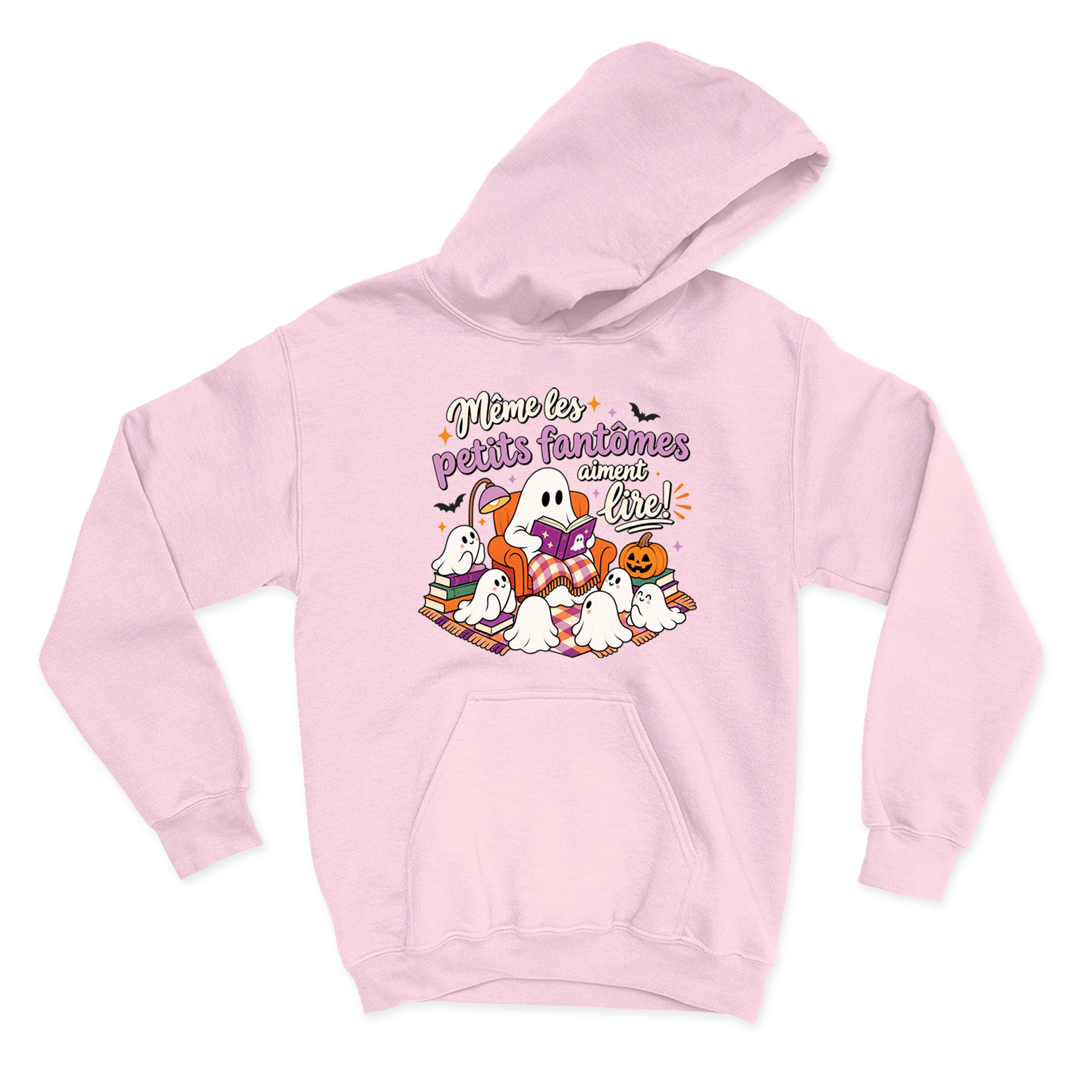 HOODIE | Même les petits fantômes aiment lire !