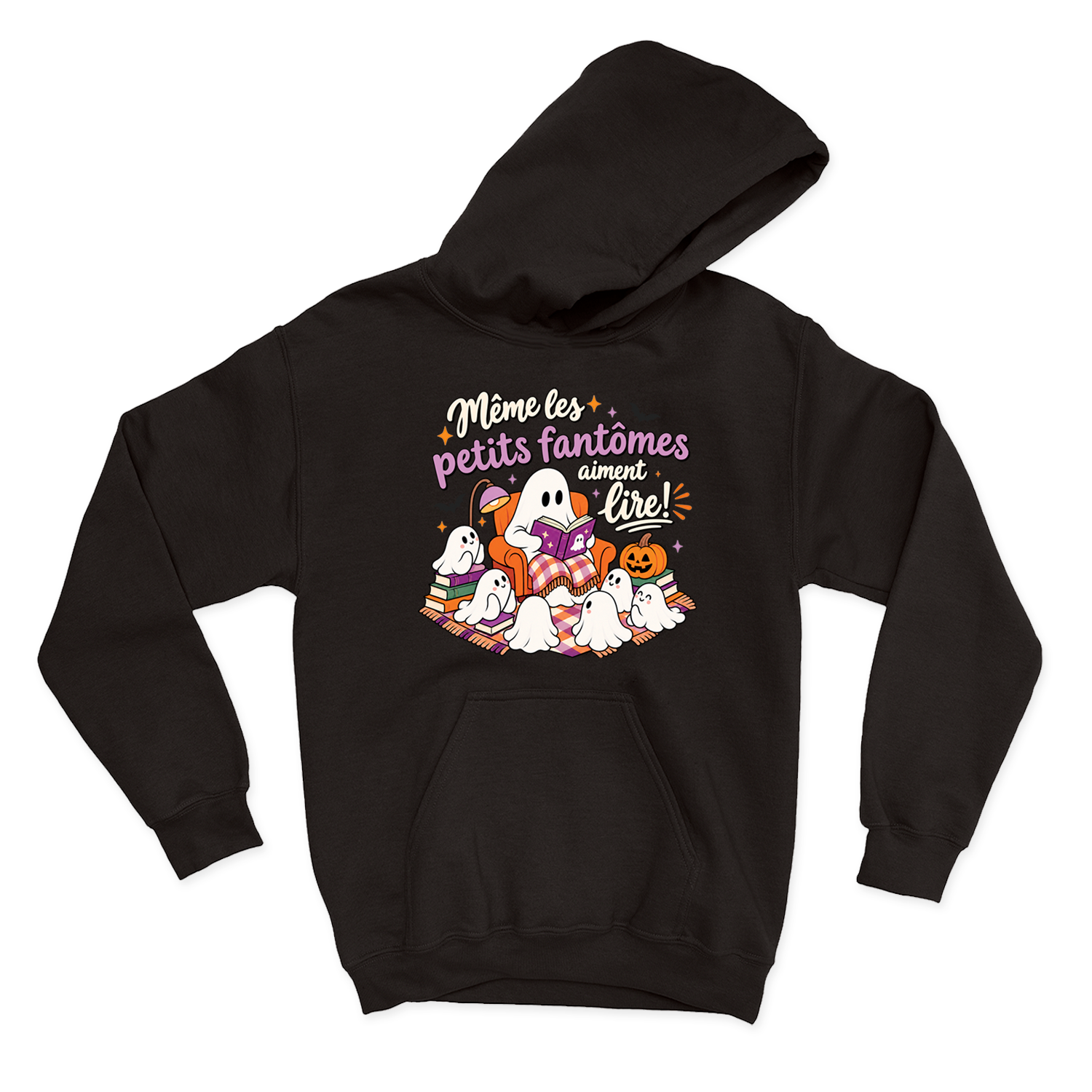 HOODIE | Même les petits fantômes aiment lire !