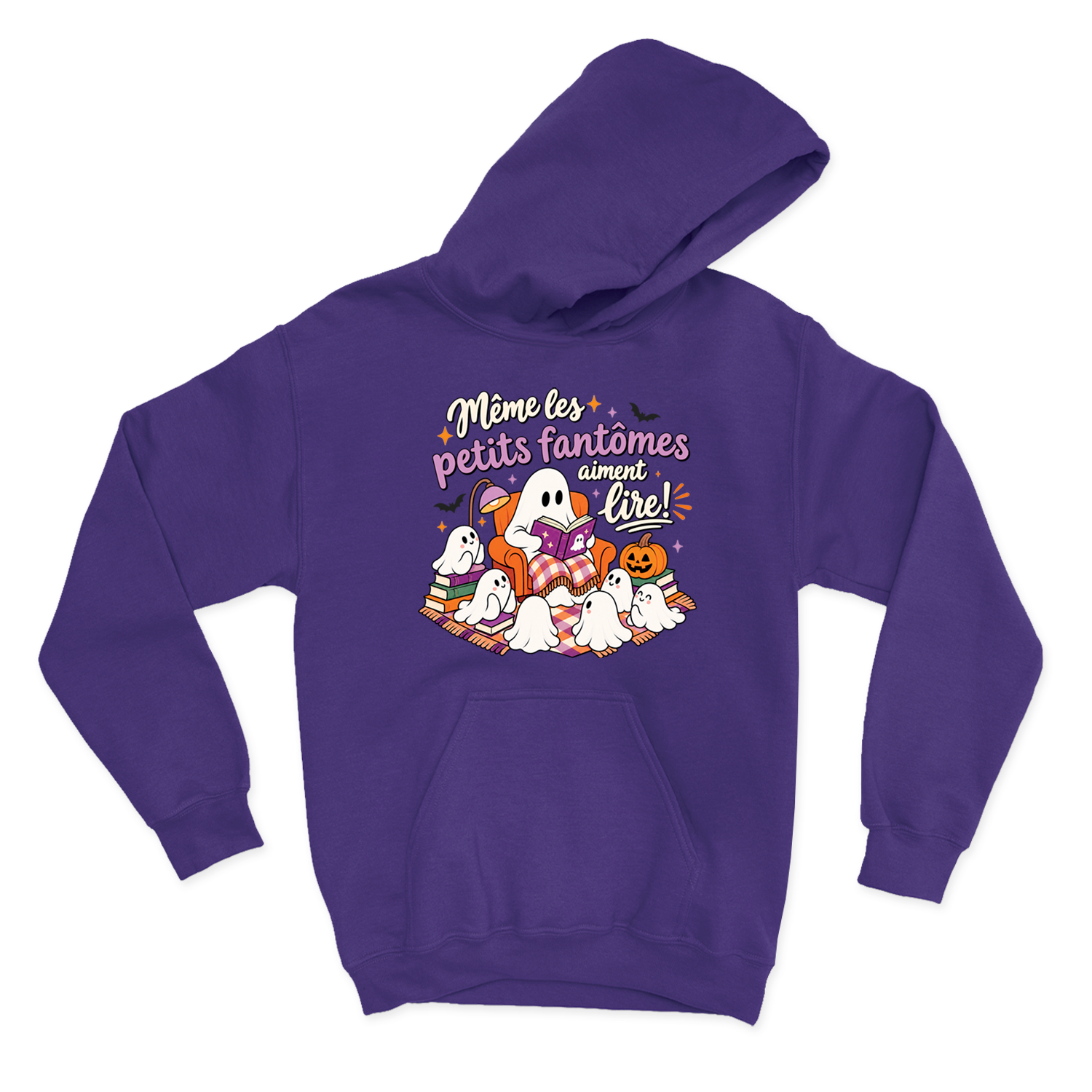 HOODIE | Même les petits fantômes aiment lire !