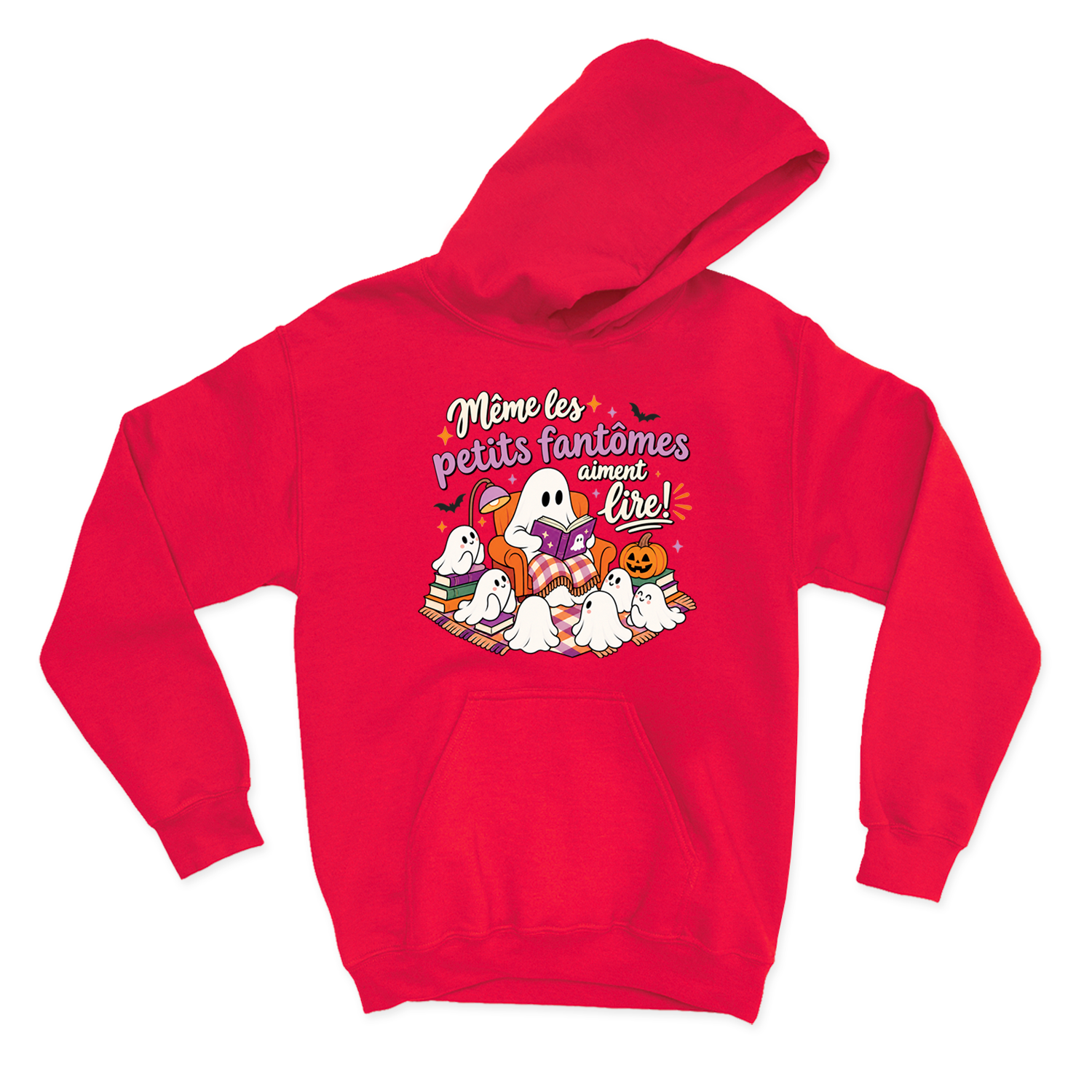 HOODIE | Même les petits fantômes aiment lire !