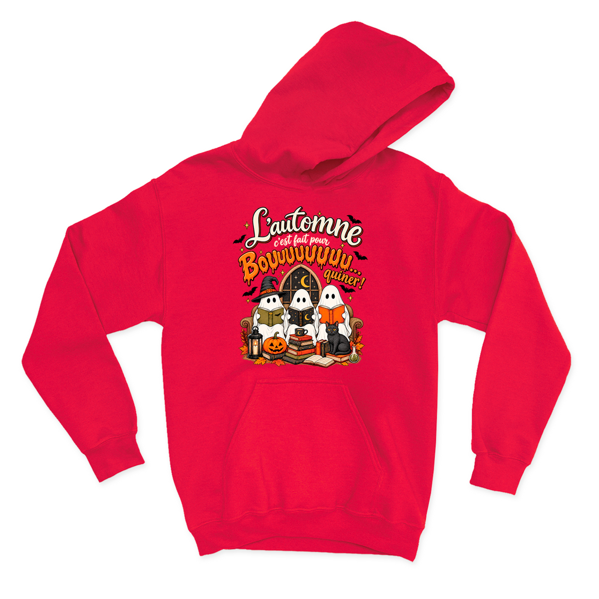 HOODIE | L'automne c'est fait pour bouquiner !