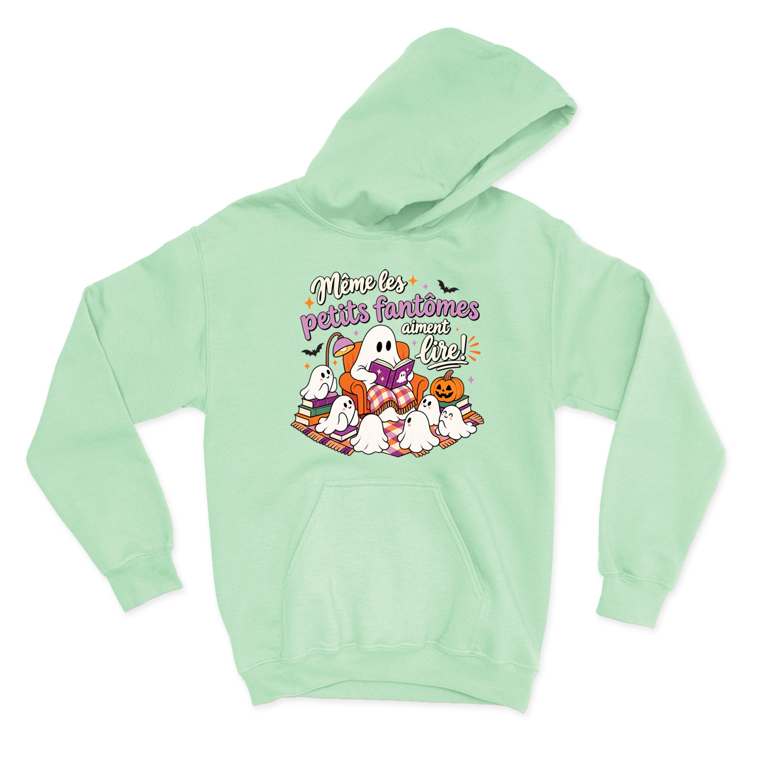 HOODIE | Même les petits fantômes aiment lire !