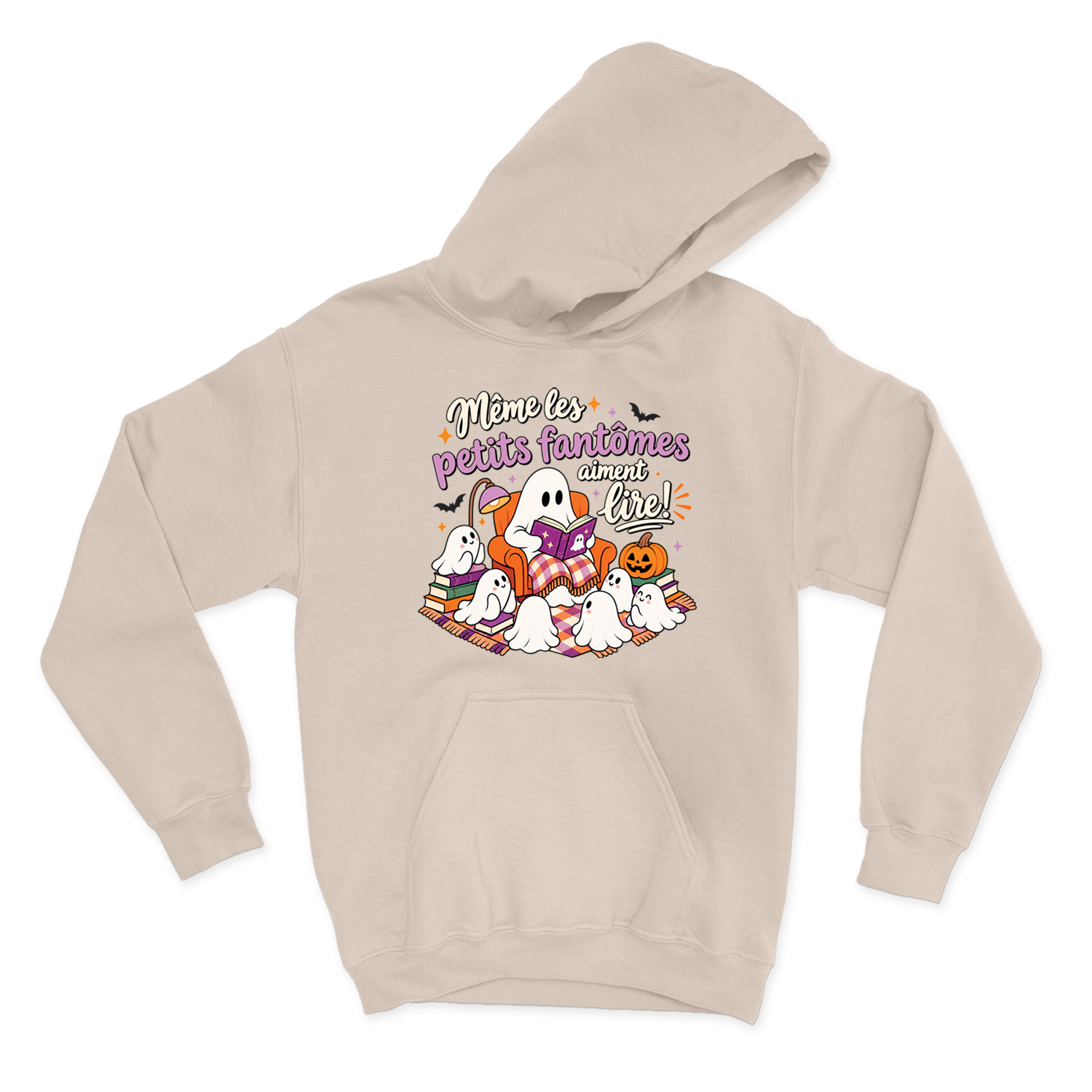 HOODIE | Même les petits fantômes aiment lire !