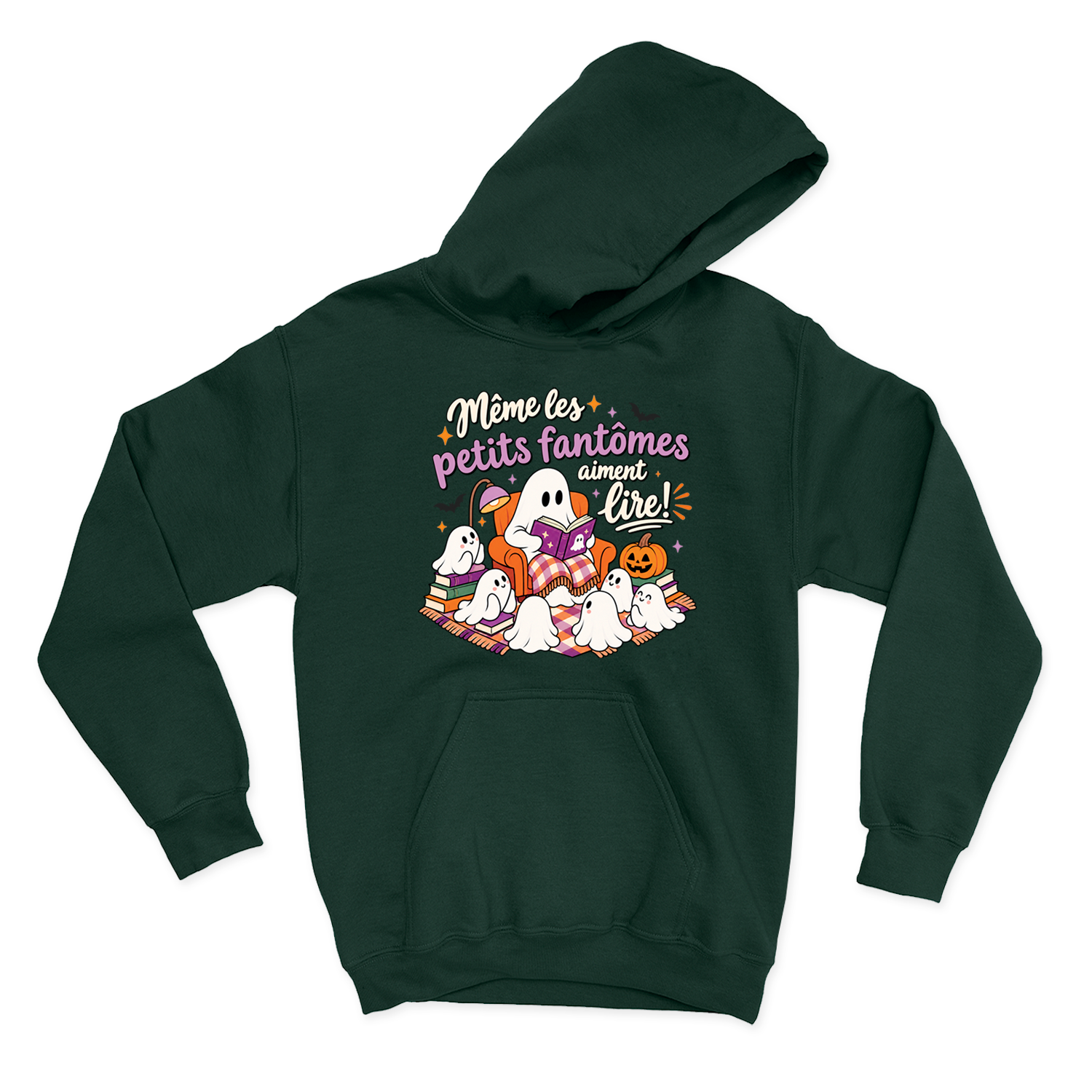 HOODIE | Même les petits fantômes aiment lire !