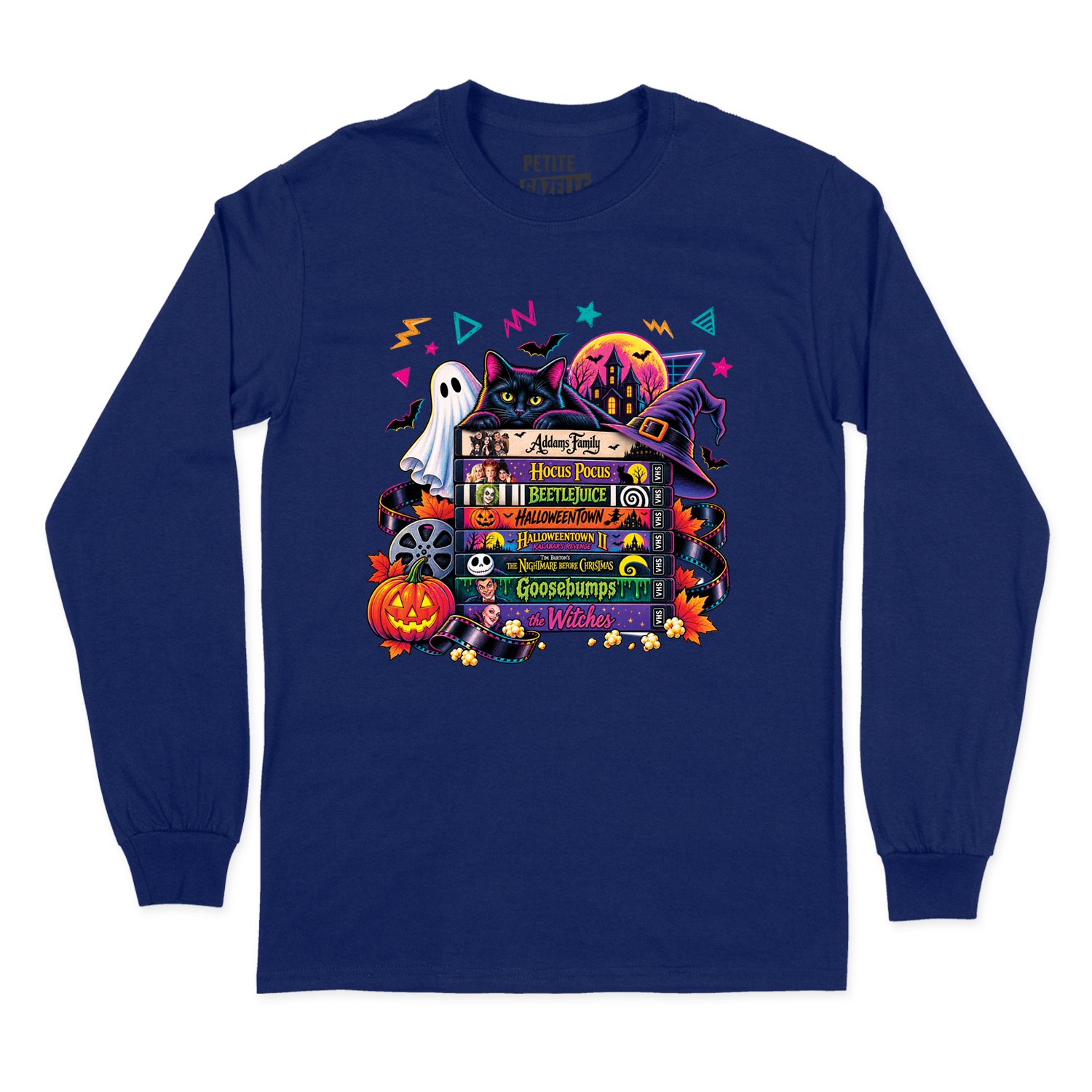 T-SHIRT À MANCHES LONGUES | Halloween VHS