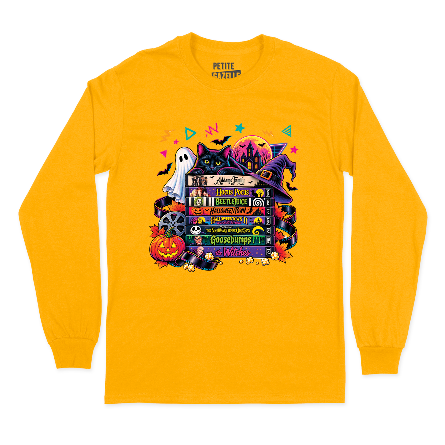 T-SHIRT À MANCHES LONGUES | Halloween VHS