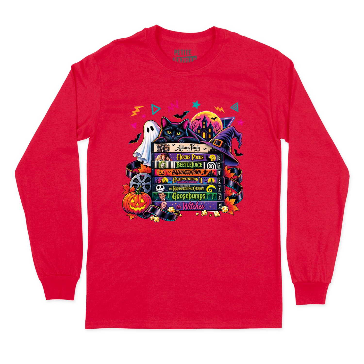 T-SHIRT À MANCHES LONGUES | Halloween VHS