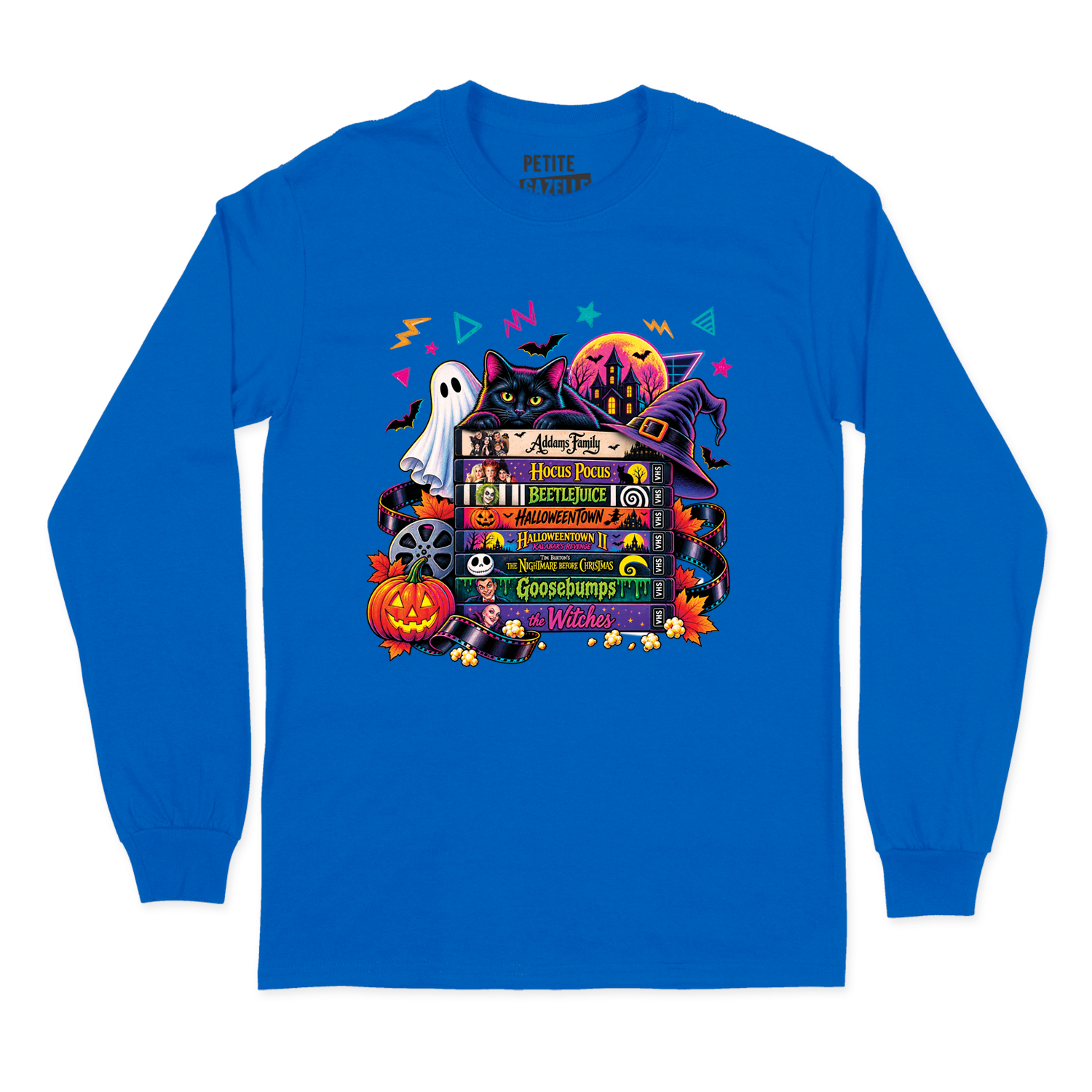 T-SHIRT À MANCHES LONGUES | Halloween VHS